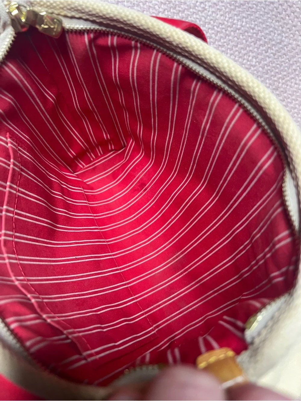 LOUIS VUITTON ANTIGUA CABAS PM TOTE BAG